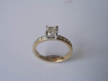 Diamond Ring Angled