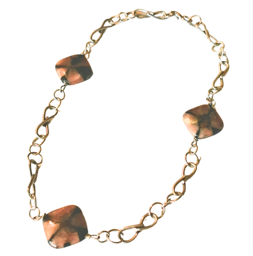Chiastolite Short Necklace
